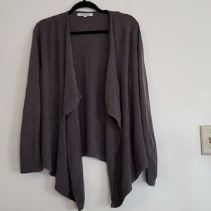 Ellen Tracy 'Company' XXL drape front cardigan